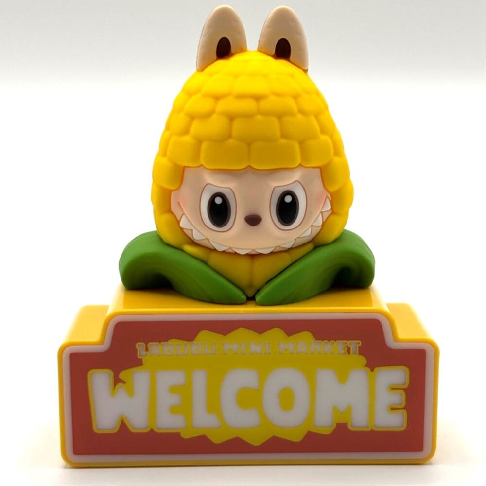 Pop Mart Labubu Wacky Mart Series Fridge Magnet CORN, 100% AUTHENTIC